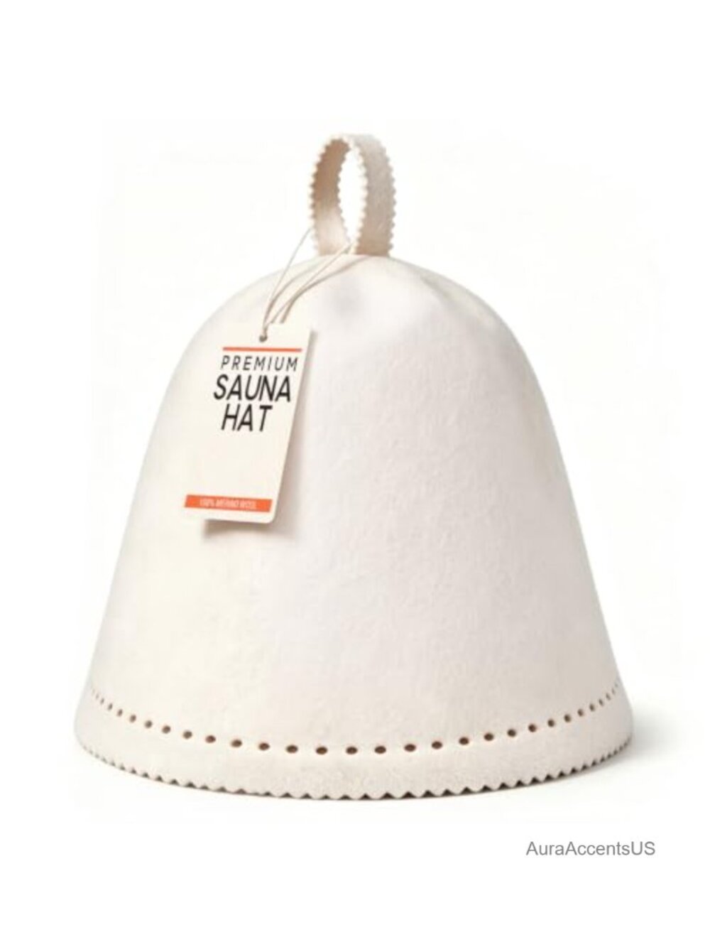 100% Merino Wool Sauna Hat for Women Men Ultra Soft Thermal Protection